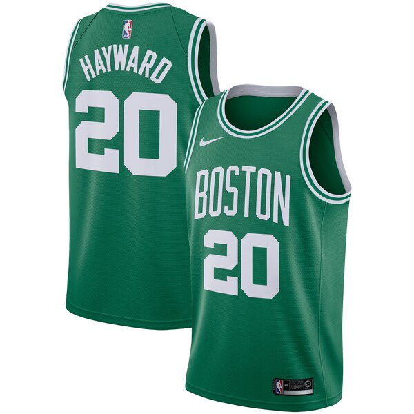 maglia gordon hayward 20 2019-2020 boston celtics vert